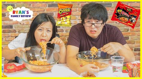 ryan reid noodle|Spicy Noodles Challenge Heart Ryan .